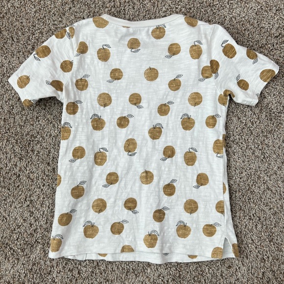 Little Planet by Carter’s Kids' White and Gold Apple T-Shirt - Picture 3 of 3